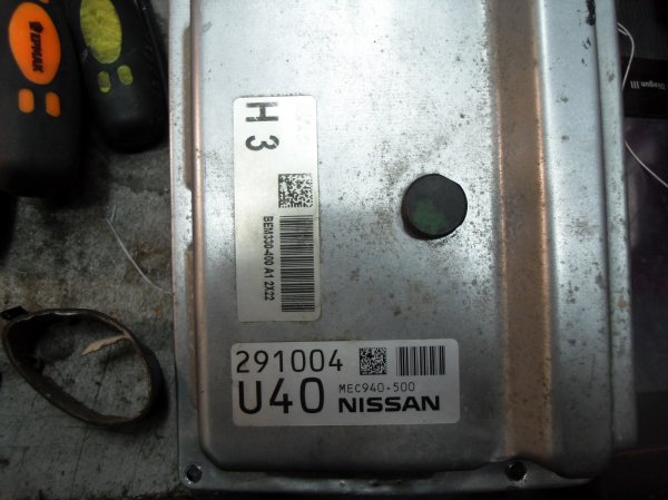 Nissan Qashqai 2012 прошивка вариатора на маханику в ЭБУ Hitachi MEC940